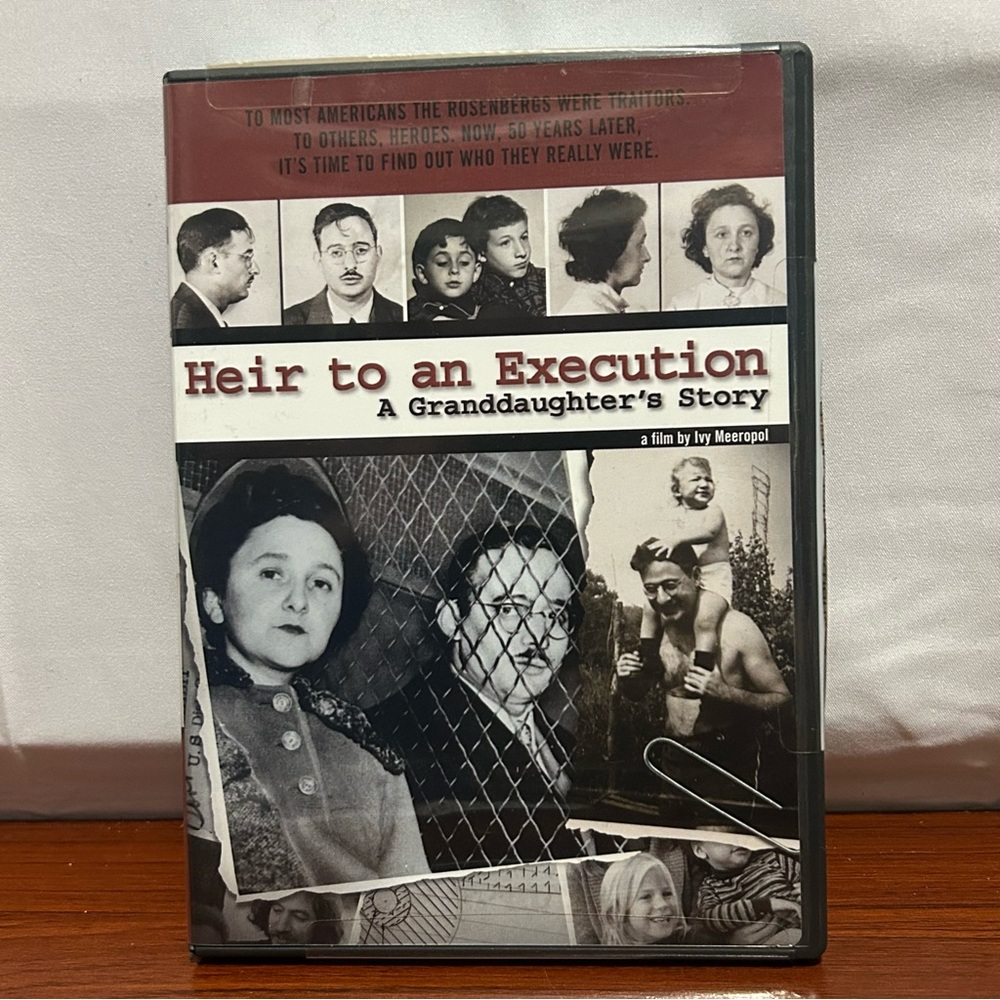 Heir To An Execution DVD Documentary Rosenberg True Crime HBO Ivy Meeropol